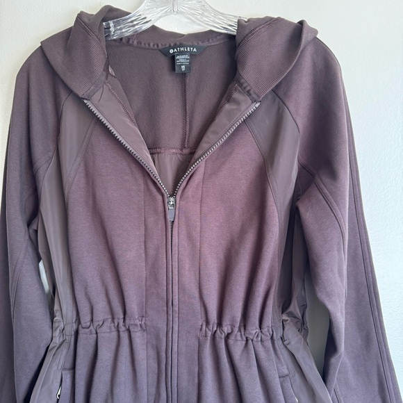 Athleta Triumph Hybrid Jacket in Shale #531094 Size XS - Picture 5 of 14